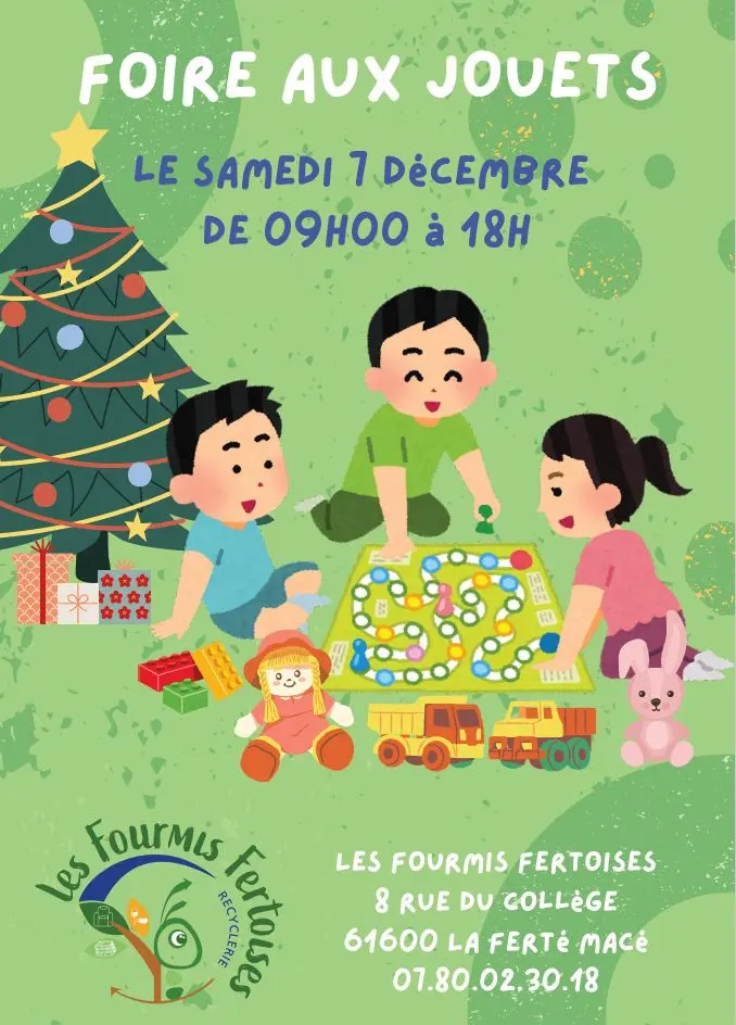 Noel 2024 à La Ferté Macé : la Foire Aux Jouets